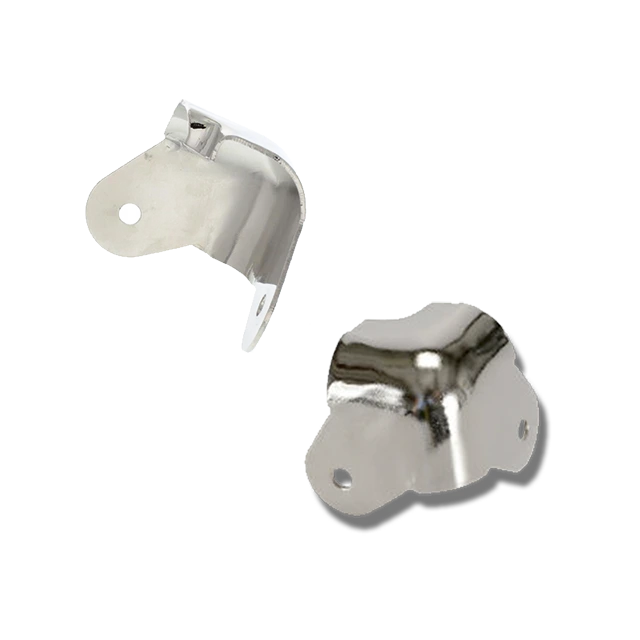 Cantoneira Metal Cromada com acabamento