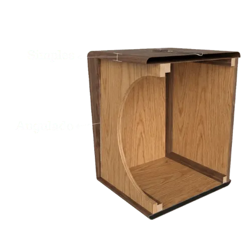 Borda Simples Angulada