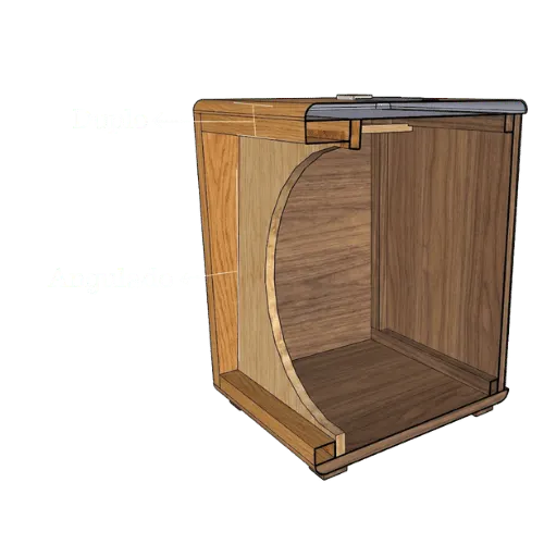 Borda Dupla Angulada